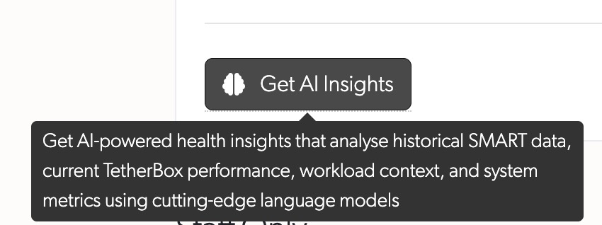 Get AI Insights button